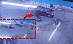 Antalya'da korkunç çarpışma! Motosikletli ölümden döndü