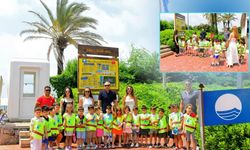 Antalya'da minik çevreciler Mavi Bayrak'la tanıştı!