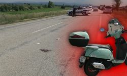 Isparta'da motosiklet kazasında 1 ağır yaralı!