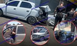 Antalya'da yaşlı sürücü sanayi sitesini savaş alanına çevirdi!
