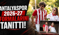 Antalyaspor yeni sezon formalarını tanıttı: Marul Kafa da kamera karşısında!