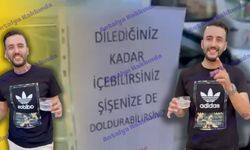 Antalya'da vatandaşlara ücretsiz su desteği! "Şişeye doldur eve götür"
