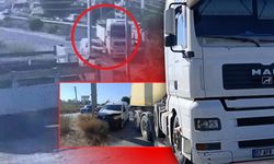 Antalya'da kamyona çarpmamak için direğe çarptı!