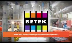 Betek Boya Kimin? Betek Boya Hangi Ülkenin? Boykot mu?