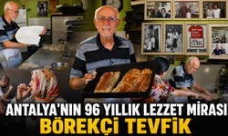 Antalya'nın 96 yıllık lezzet mirası! 81 yaşında her sabah tezgahın başında