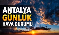 Antalya günlük hava durumu - 30.07.2026