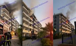 Antalya'da 5 katlı apartmanda yangın: Daire alevlere teslim oldu