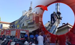 Antalya'da restoran bacasından yükselen dumanlar korkuttu!