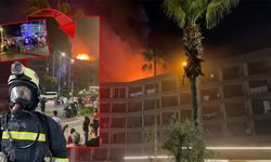 Antalya'da gece yarısı korkutan yangın: Otel tahliye edildi