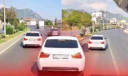 Antalya'da tepki çeken görüntü: İtfaiyeye yol vermeyen sürücü kamerada!