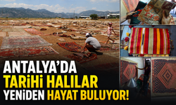 Antalya'nın tarihi halıları yeniden ekonomiye kazandırılıyor!