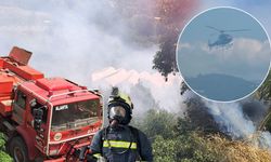 Antalya'da avokado bahçesinde çıkan yangın büyümeden söndürüldü!
