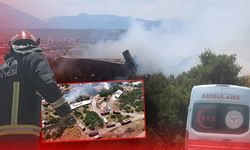 Antalya'da siyah dumanlar korkuttu: Barakada çıkan yangın kontrol altında!