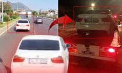 Antalya'da itfaiyeye yol vermeyen sürücüye ceza yağdı!