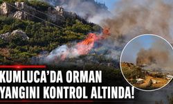 Kumluca'da orman yangını kontrol altında! 50 hektar ormanlık alan zarar gördü