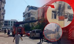 Antalya'da apartman dairesinde yangın paniği: 1 yaralı