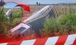 Antalya'da kamyonet sulama kanalına uçtu: 2 yaralı