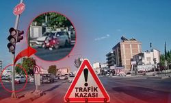 Antalya'da korkutan kaza: Motosiklet sürücüsü havaya savruldu!