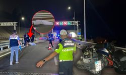 Antalya'da bariyerlere çarpan motosikletli hayatını kaybetti!