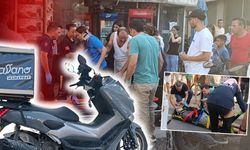 Antalya'da kontrolden çıkan motosiklet yayalara çarptı! 3 yaralı