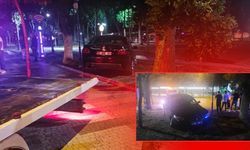 Isparta'da alkollü aday sürücü kaldırıma çıktı!