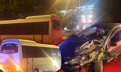 Isparta'da alkollü otomobil sürücüsü kaza yaptı!