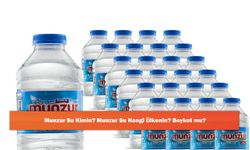 Munzur Su Kimin? Munzur Su Hangi Ülkenin? Boykot mu?