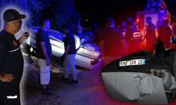 Antalya'da pehlivanın kullandığı otomobil takla attı!