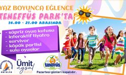 Yaz Boyunca Eğlence Teneffüs Park'ta