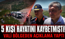 Antalya Valisi Şahin 5 kişinin hayatını kaybettiği kaza hakkında açıklama yaptı!