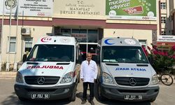 Antalya'da Manavgat'ta evde sağlık hizmetlerine iki ambulans desteği!