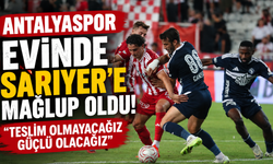 Antalyaspor evinde Sarıyer’e mağlup oldu! "Teslim olmayacağız güçlü olacağız"
