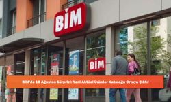 BİM'de 18 Ağustos Sürprizi: Yeni Aktüel Ürünler Kataloğu Ortaya Çıktı!