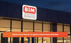 BİM'den Pazar Sürprizi: 16 Ağustos Aktüel Ürünleri Belli Oldu!