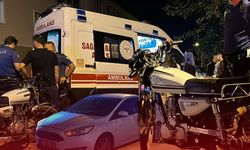 Burdur'da otomobil ile motosiklet çarpıştı!