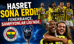 Hasret sona erdi: Fenerbahçe 18 yıl sonra Şampiyonlar Ligi'nde!