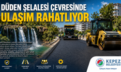 Düden Şelalesi çevresinde ulaşım rahatlıyor