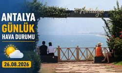Antalya günlük hava durumu - 26.08.2026