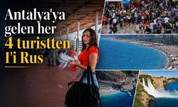 Antalya turizminde 7 aylık tablo: Ruslar yine zirvede