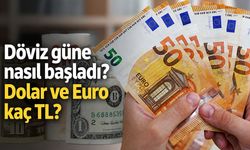 Döviz güne nasıl başladı? Dolar kaç TL oldu, Euro ne kadar?