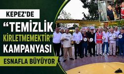 Kepez’de “Temizlik Kirletmemektir” kampanyası esnafla büyüyor
