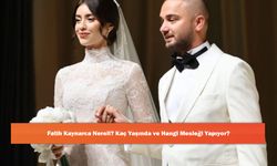 Fatih Kaynarca Nereli? Kaç Yaşında ve Hangi Mesleği Yapıyor?