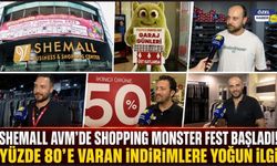 SheMall AVM'de Shopping Monster Fest başladı! Yüzde 80'e varan indirimlere yoğun ilgi