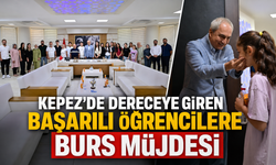 Kepez'de dereceye giren başarılı öğrencilere burs müjdesi