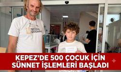 Kepez'de 500 çocuk için sünnet işlemleri başladı