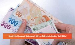 Kendi İşini Kuracak Kadınlara 3 Milyon TL Destek: Şartlar Belli Oldu!