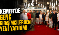 Kemer’de genç girişimcilerden yeni yatırım! Önemli isimler açılışa katıldı