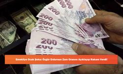 Emekliye Ocak Şoku: Özgür Erdursun Zam Oranını Açıklayıp Rakam Verdi!