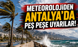 Meteorolojiden Antalya’da peş peşe uyarılar! Çok sayıda ilçe etkilenecek