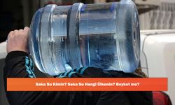Saka Su Kimin? Saka Su Hangi Ülkenin? Boykot mu?